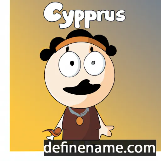 cartoon of the name Cyprianus