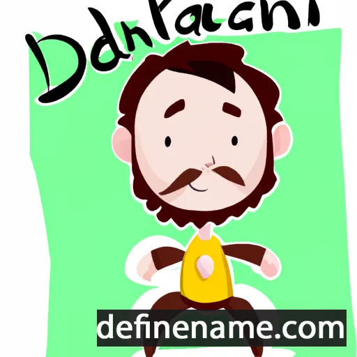 Dáibhí cartoon