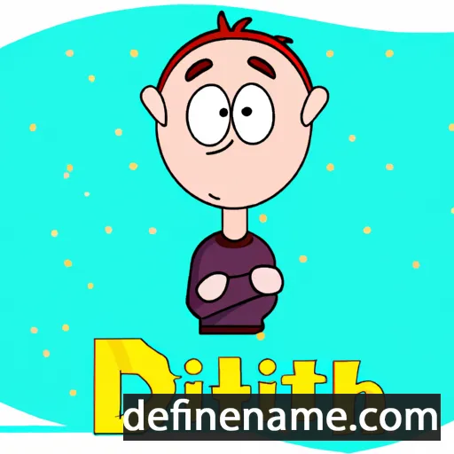 cartoon of the name Dáithí