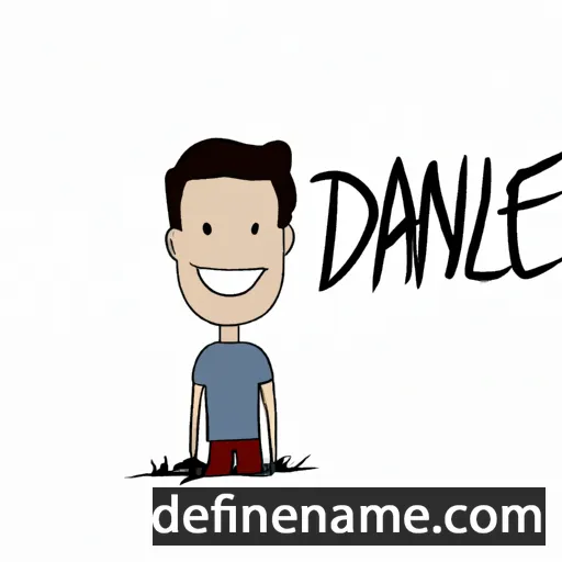 Dániel cartoon