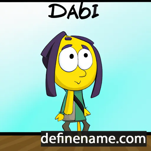 Dabid cartoon