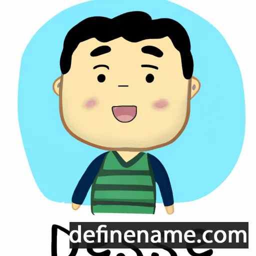 cartoon of the name Dae-Seong