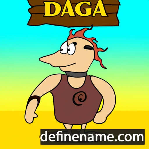 Dagda cartoon