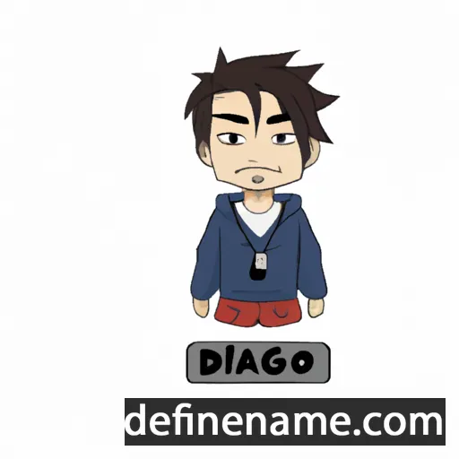 cartoon of the name Daigo