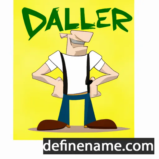 cartoon of the name Daler