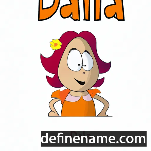 Dalia cartoon