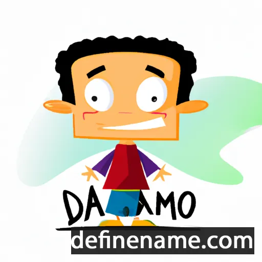 Damião cartoon