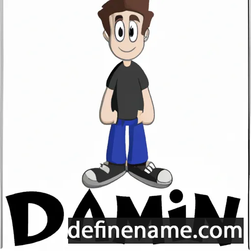 Damien cartoon