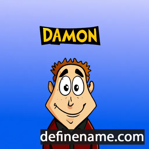 Damion cartoon