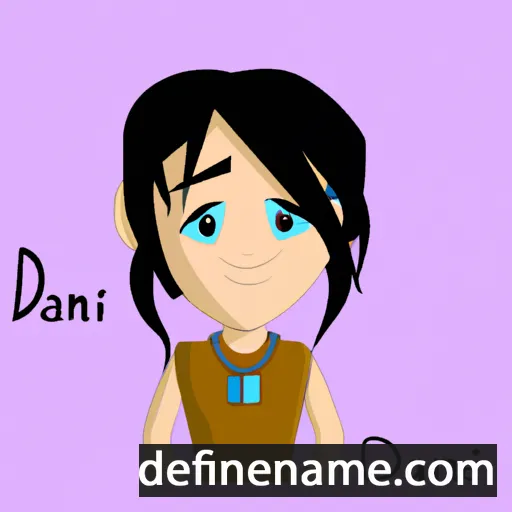 cartoon of the name Danai