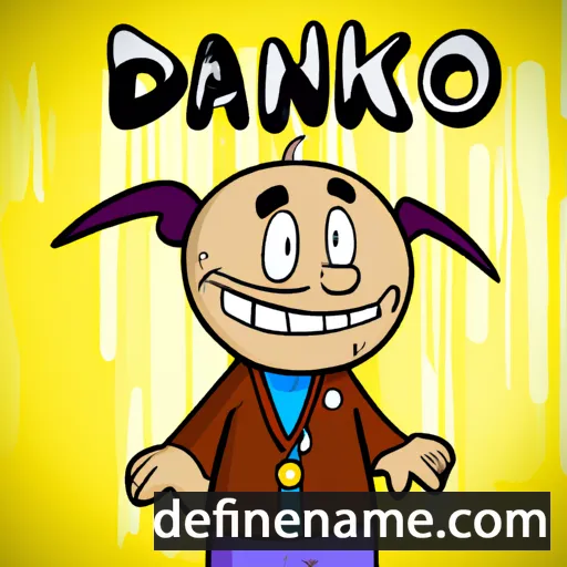 cartoon of the name Danko