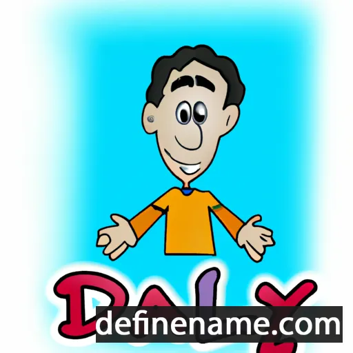 cartoon of the name Danyal