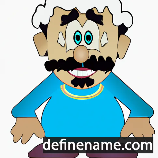 cartoon of the name Darejan