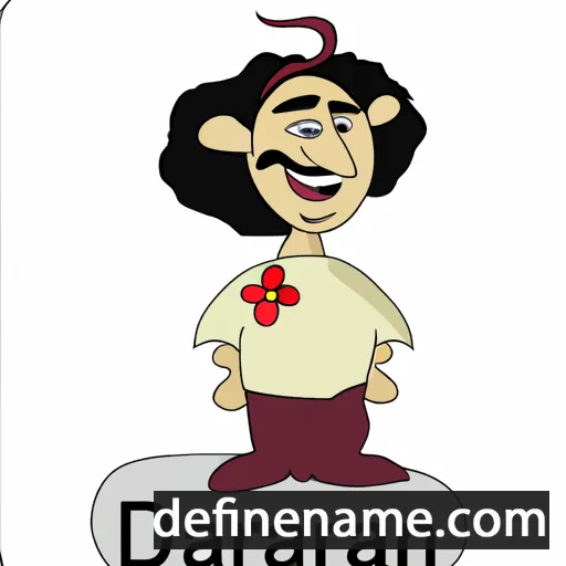 cartoon of the name Darejani