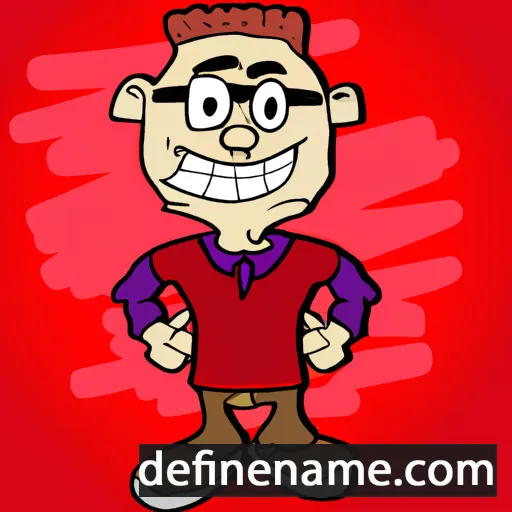 cartoon of the name Dario