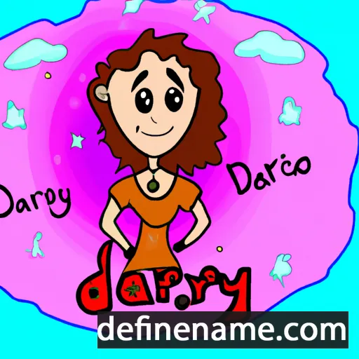 cartoon of the name Dariya