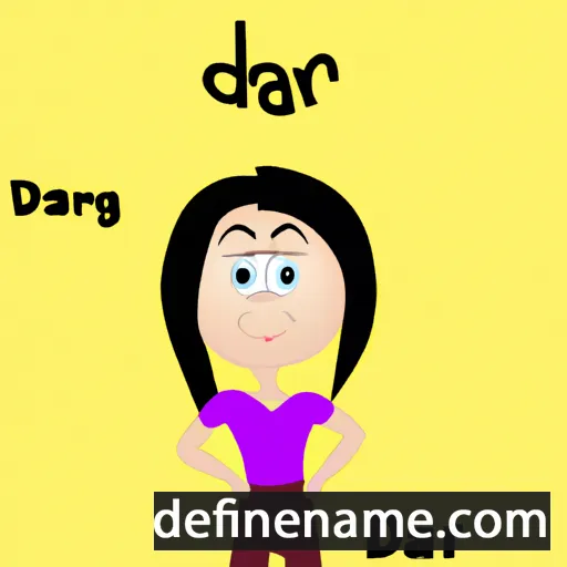 Darja cartoon