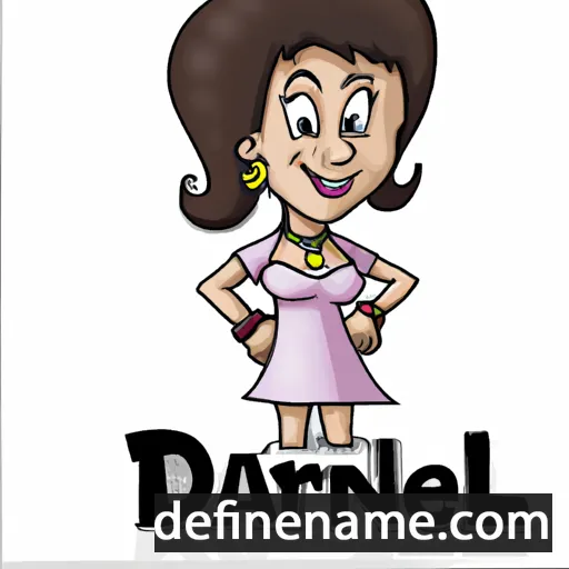 cartoon of the name Darlene