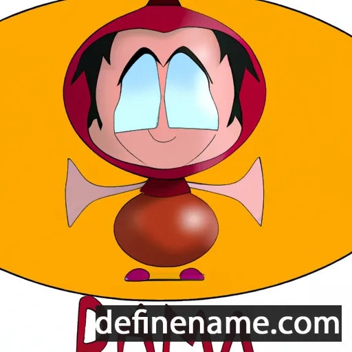 cartoon of the name Darma