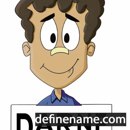 Darren cartoon