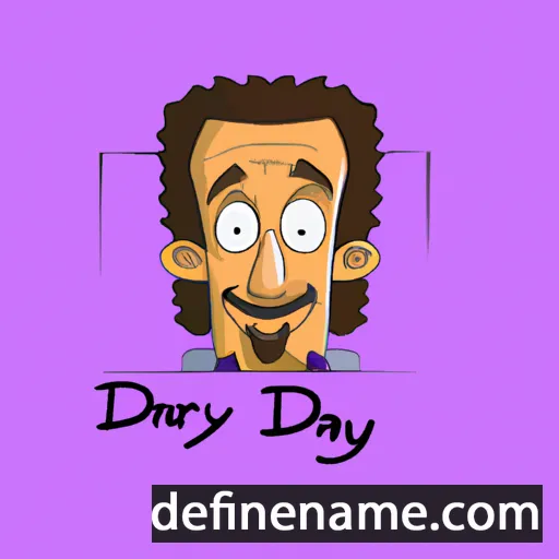 cartoon of the name Daryl