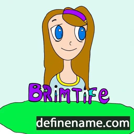 Brittanie cartoon