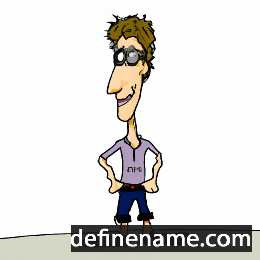 cartoon of the name Broderick