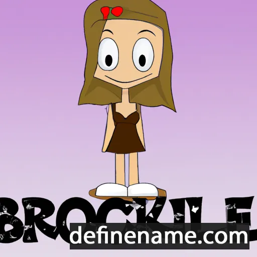 Brooklee cartoon