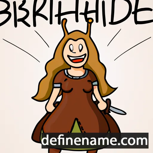 Brünnhilde cartoon