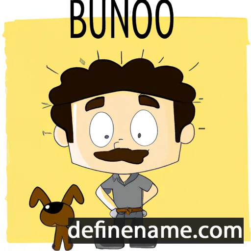 Brunio cartoon