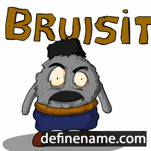 Brustianu cartoon