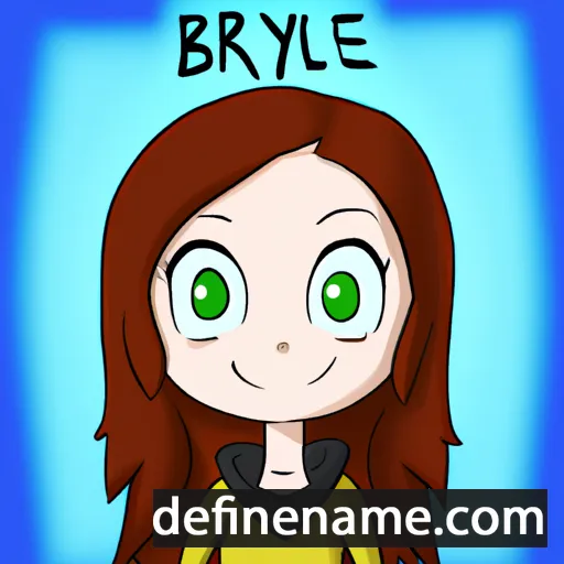 Brylie cartoon