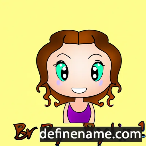 Brylynn cartoon