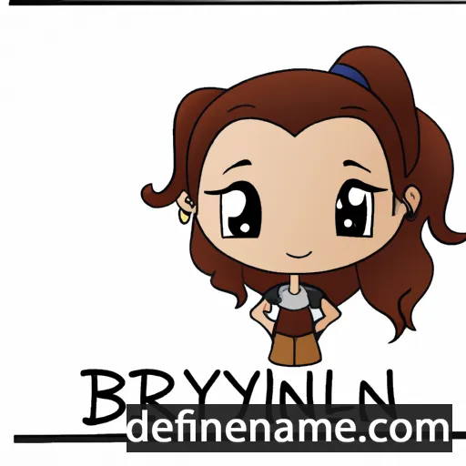 Brynnly cartoon