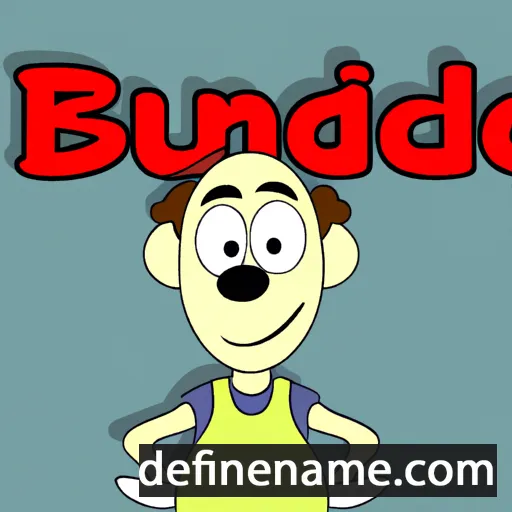 cartoon of the name Bülend