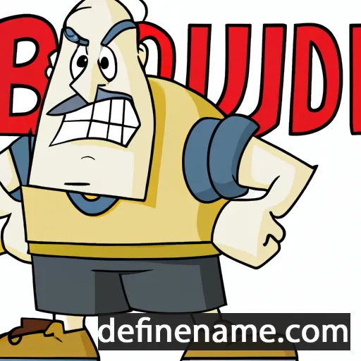 Budolf cartoon