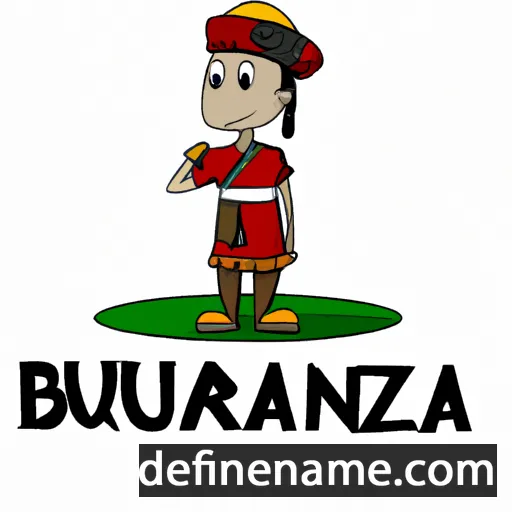 cartoon of the name Buenaventuranza