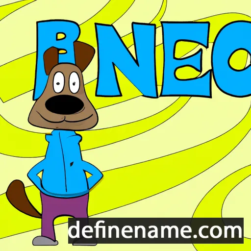 cartoon of the name Bueno