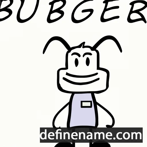 cartoon of the name Bugafer