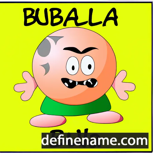 cartoon of the name Bulah