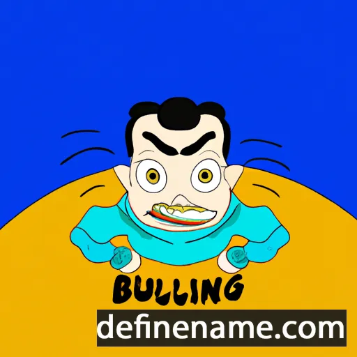 cartoon of the name Buling