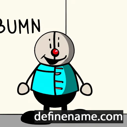 cartoon of the name Bunserm