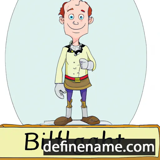 cartoon of the name Burleigh