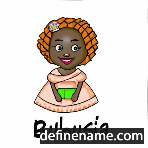 cartoon of the name Busola