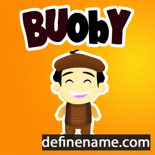 cartoon of the name Butchoy