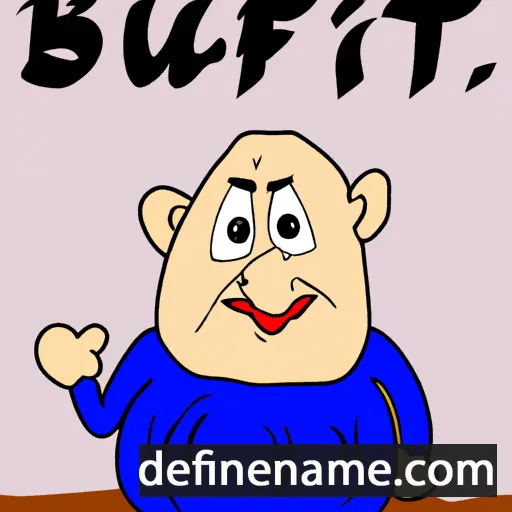 cartoon of the name Butifar