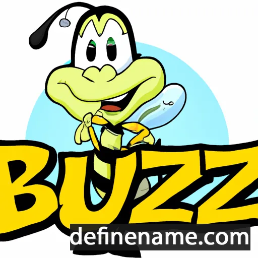 cartoon of the name Buzzie