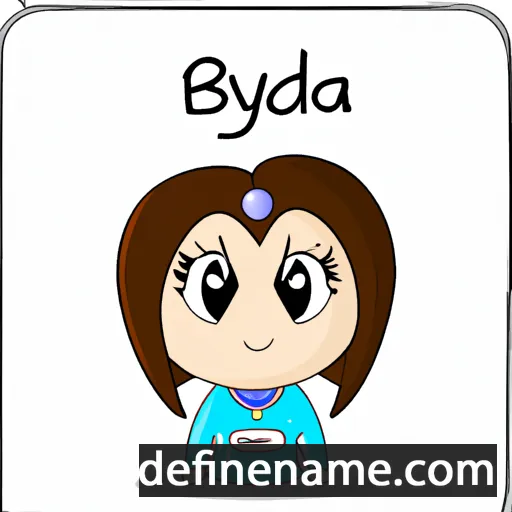 Bydia cartoon