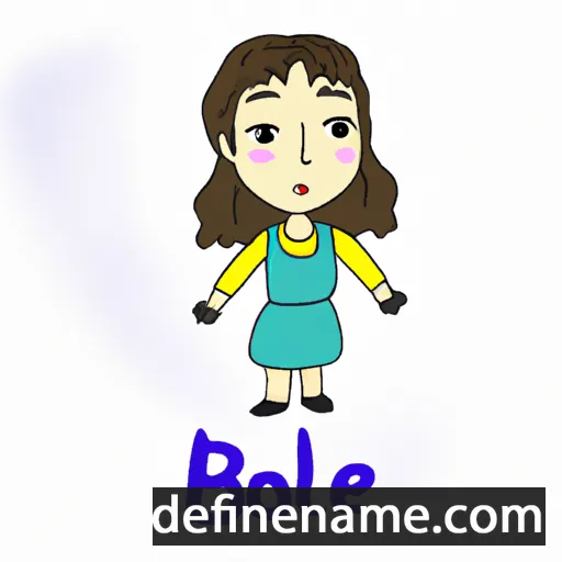 cartoon of the name Byeol-ha