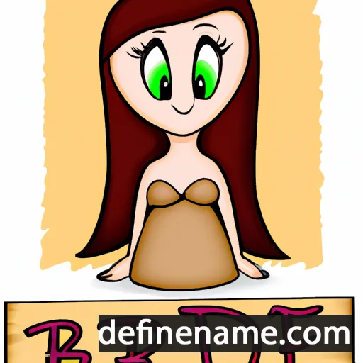 cartoon of the name Byrdie